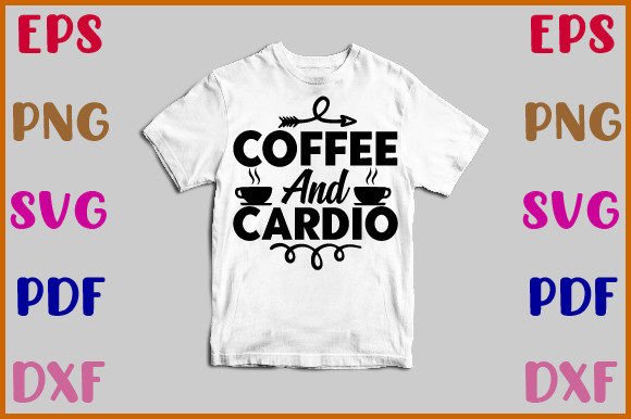 Coffee and Cardio Svg