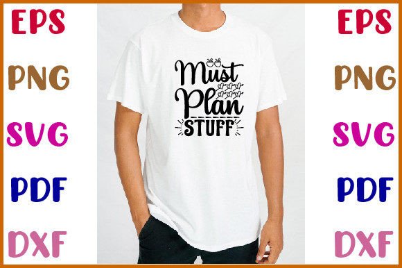 Must Plan Stuff Svg