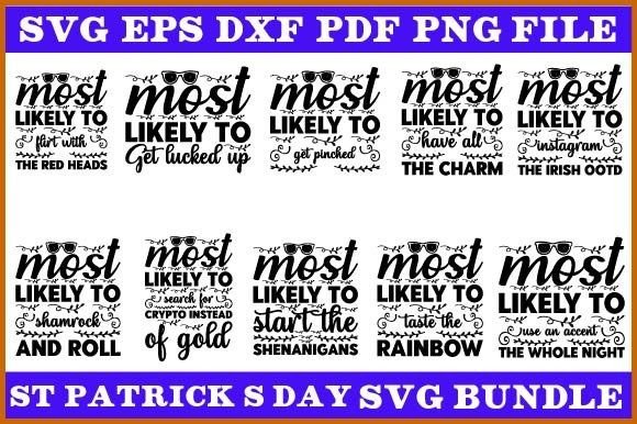 St.patrick’s Day Svg Design Bundle