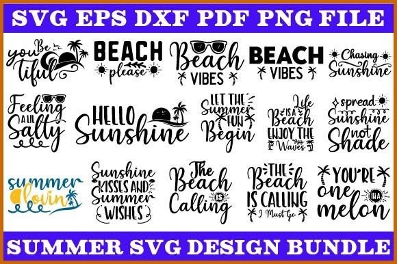 Summer Svg Design Bundle